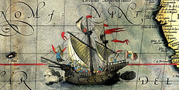 2. Первое кругосветное плавание совершил...