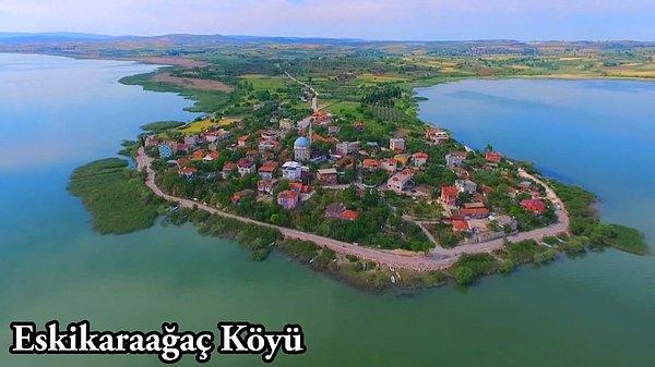Burası Eskikaraağaç… Bursa’nın Karacabey ilçesine bağlı olan ve Uluabat Gölü’nün hemen kıyısında yer alan bu şirin köy 2011 yılında Avrupa Tabiat Mirası Vakfı tarafından Avrupa Leylek Köyü seçildi.
