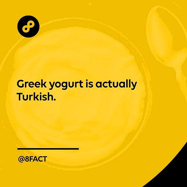 "Yunan yoğurdu aslında Türklere aittir." diye çevirebileceğimiz bu paylaşımın altı panayır yerine döndü.