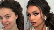 Gelinlerin Makyaj Sonrası Değişimlerinin Öncesi ve Sonrası Fotoğrafları Sizi Hayrete Düşürecek!