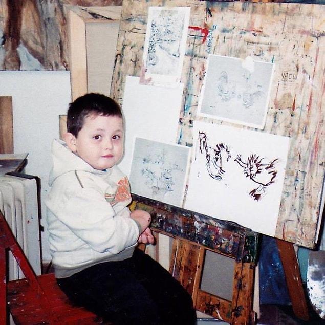 "When I was 4 years old my parents and I agreed I will enroll in art school"