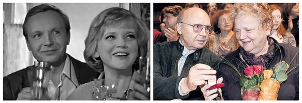 3. Андрей Мягков и Анастасия Вознесенская связали себя узами брака в 1964 году.