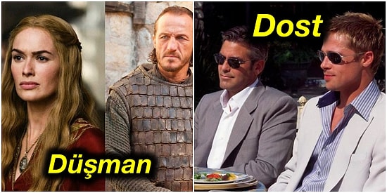 Sette Tanışır Tanışmaz Aralarından Su Sızmayan veya Birbirlerine Katlanamayan 40 Hollywood Oyuncusu