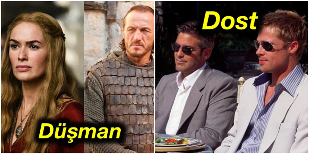 Sette Tanışır Tanışmaz Aralarından Su Sızmayan veya Birbirlerine Katlanamayan 40 Hollywood Oyuncusu