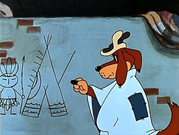 6. Кстати, а как звали пса из того же мультика?