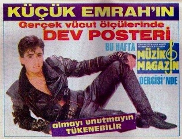 Filmleri yıllarca rekorlar kırdı. Evinde video oynatıcısı olan herkesin bir tane de muhakkak Emrah'ın VHS kaseti vardı. Fakat zaman yerinde durmuyordu. Emrah büyümüş, bu sefer de genç kızların sevgilisi haline gelmişti.