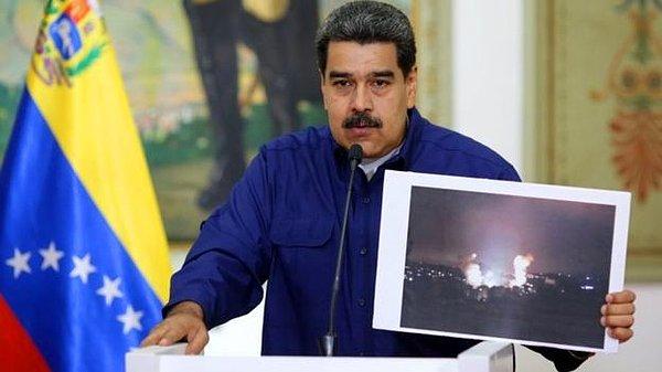 Maduro'nun elektrik kesintisi ile ilgili 'Adalet yerini bulacak' açıklamasının ardından, muhalif lider Guaido için 'soruşturma talebi' geldi