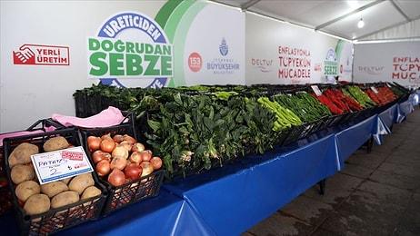 En Çok Patates Tedarik Edildi: Tanzim Satış İçin Toplam 14 Bin Ton Meyve ve Sebze Sağlandı