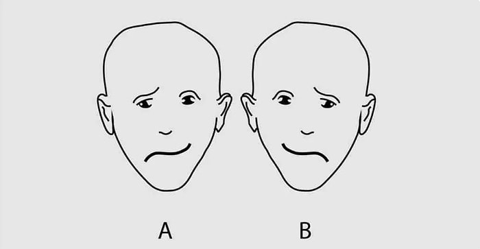 Какое лицо кажется вам веселее? Тест, который определит ваше ведущее полушарие мозга