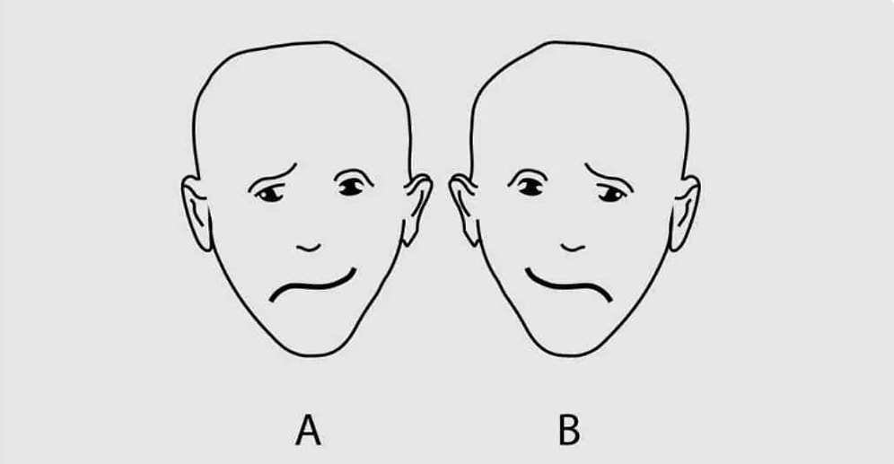Какое лицо кажется вам веселее? Тест, который определит ваше ведущее полушарие мозга