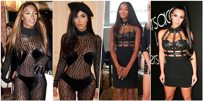 Pişti Üstüne Pişti Oluyor! Kim Kardashian West, Popüler Model Naomi Campbell'i mi Taklit Ediyor?