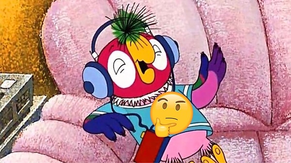 7. Что изображено на футболке Попугая Кеши?