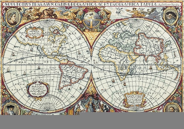 9. На географических картах голубым цветом отмечают...