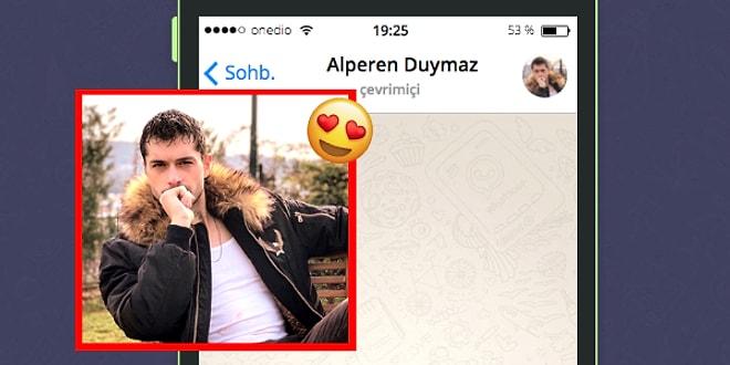 WhatsApp'ta Alperen Duymaz'ı Tavlayabilecek misin?