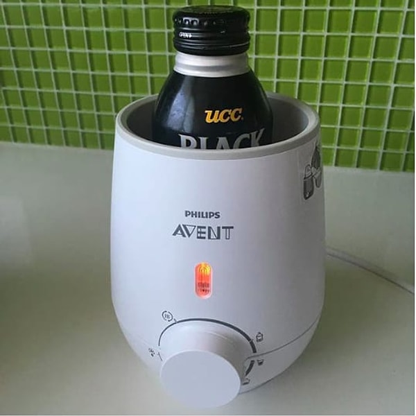 13. Настоящий отец-профи, который применил подогреватель для детских бутылочек, чтобы согреть свой кофе ☕️