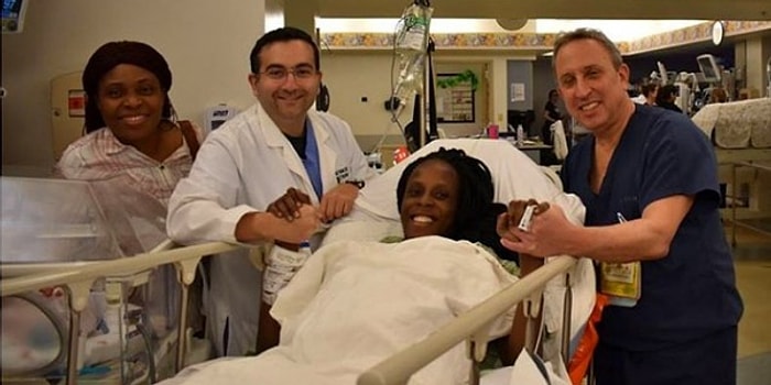 Yalnızca 9 Dakikada 6 Bebek Dünyaya Getirerek 4.7 Milyarda Bir İhtimali Gerçekleştiren Kadın