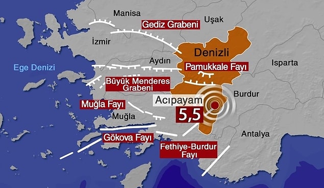 Deprem tüm Ege Bölgesi ile Güney Marmara kentlerinde de hissedildi.