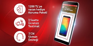 Bu telefonda 1200 TL değerindeki Koruma Paketi ve 3 saatte teslimat ücretsiz!