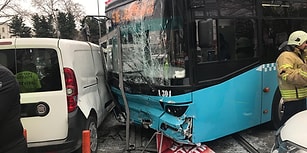 İstanbul'da Özel Halk Otobüsü Kontrolden Çıktı ve Yayalara Çarptı: 3 Kişi Yaralı