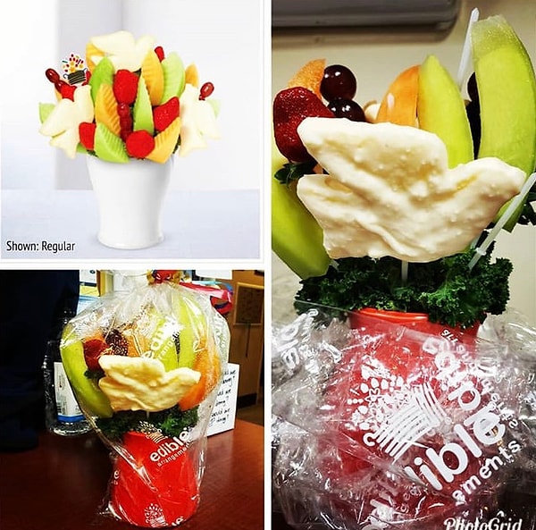 1. Надеемся, что хотя бы на вкус этот «букет» был не так плох, как на вид 😑