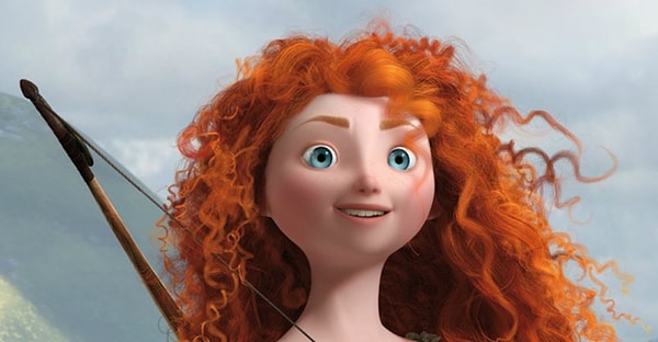 5. Помните, какого цвета платье Мериды?