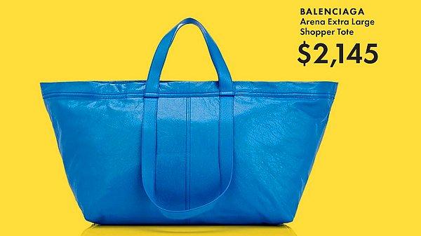 Bu çanta da hem rengi hem tasarımı hem de fiyatıyla ortalığı karıştırmıştı.