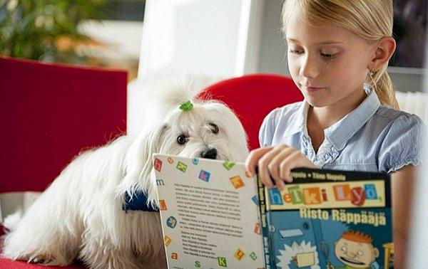 Bonus: Köpeklere kitap okumak...
