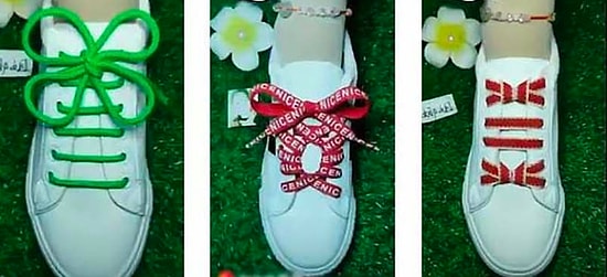 Невозможно налюбоваться: 12 удивительных способов шнуровки обуви