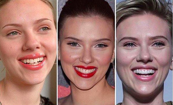 7. Scarlett Johansson'ın doğal halinin daha güzel olduğunu düşünen çok.