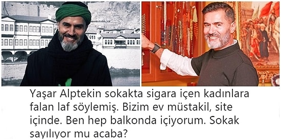 Sokakta Sigara İçen Kadınlara 'Ucuz', Ruj Süren Tesettürlü Kadınlara 'Süslüman' Diyen Yaşar Alptekin'e Tepkiler Çığ Gibi Büyüyor!