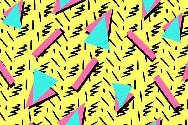 3. Какого цвета голубые треугольники?