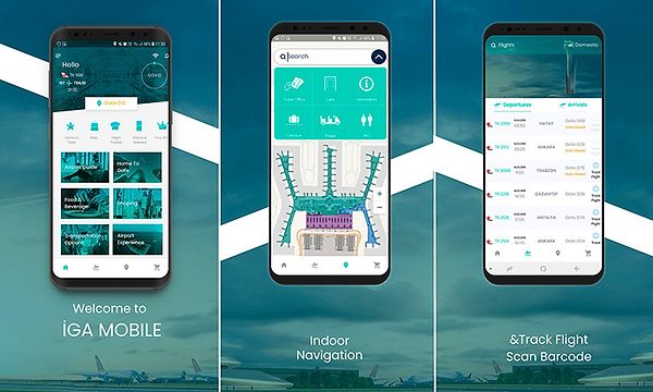 9. İstanbul Airport Mobil Uygulaması ile Uçuş Takip