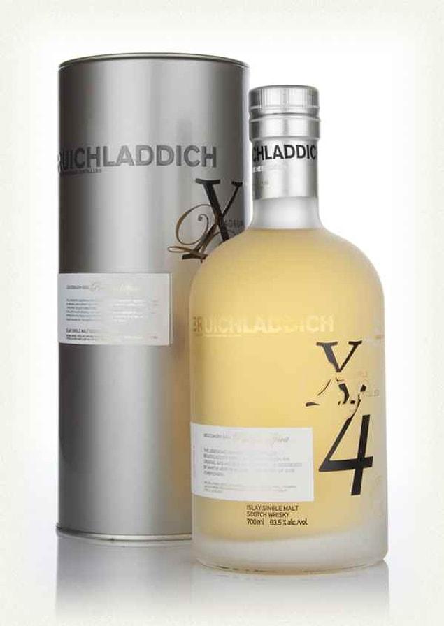 4. Bruichladdich X4+1 Quadrupled Whisky - 92%