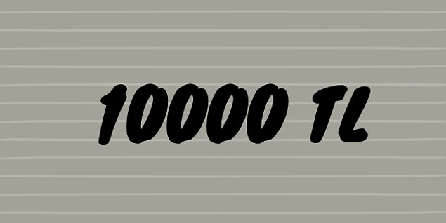 Senin limitin 10000 TL!