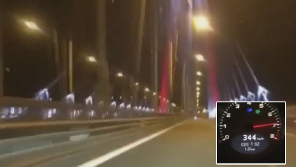 Yavuz Sultan Selim Köprüsü'nden 344 KM Hızla Geçti!