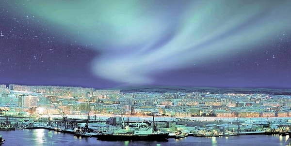 7. На каком море стоит порт Мурманск?