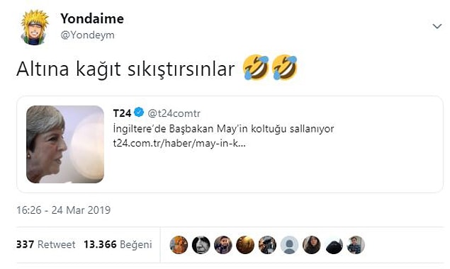 17. Anlık gelen kahkaha...
