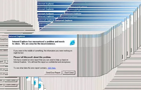 12. Чувство юмора у Internet Explorer не занимать.