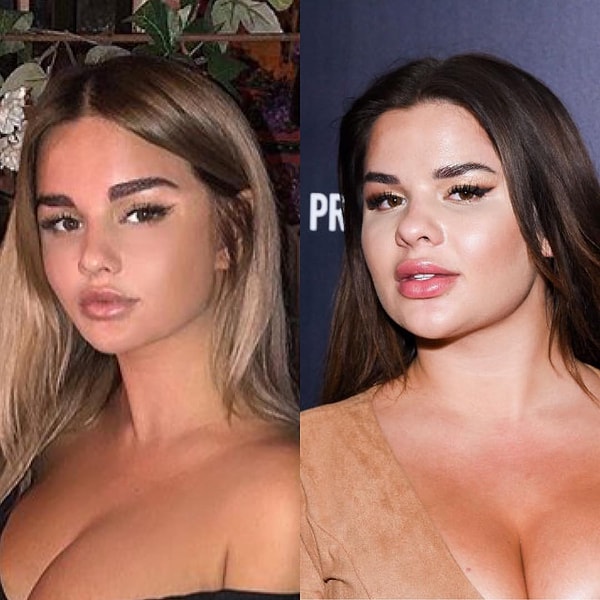 10. Но уже после публикаций этих фото девушку начали сравнивать с героиней мультика "Шрек"