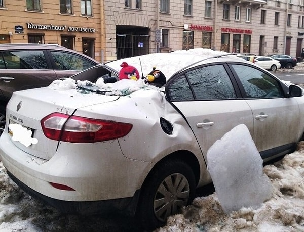 8. Упс... Кажется, энгри после такого будут не только птички, но и водитель 😢