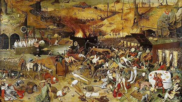 6. Как назвали эпидемию, охватившую в середине XIV века огромные территории Азии и Европы?