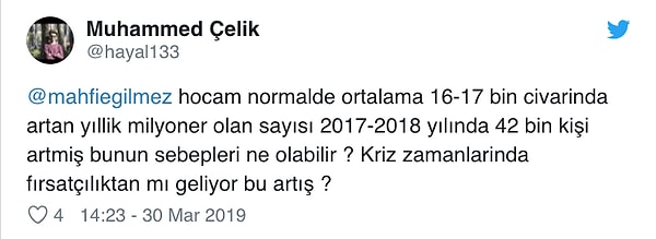 İktisatçı Mahfi Eğilmez bu artışı şöyle yorumladı 👇