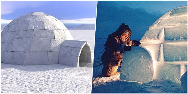Eskimoların Zorlu Hava Şartlarına Dayanmak İçin Yaptığı Kardan Ev İglo Nasıl Erimeden Kalabiliyor?