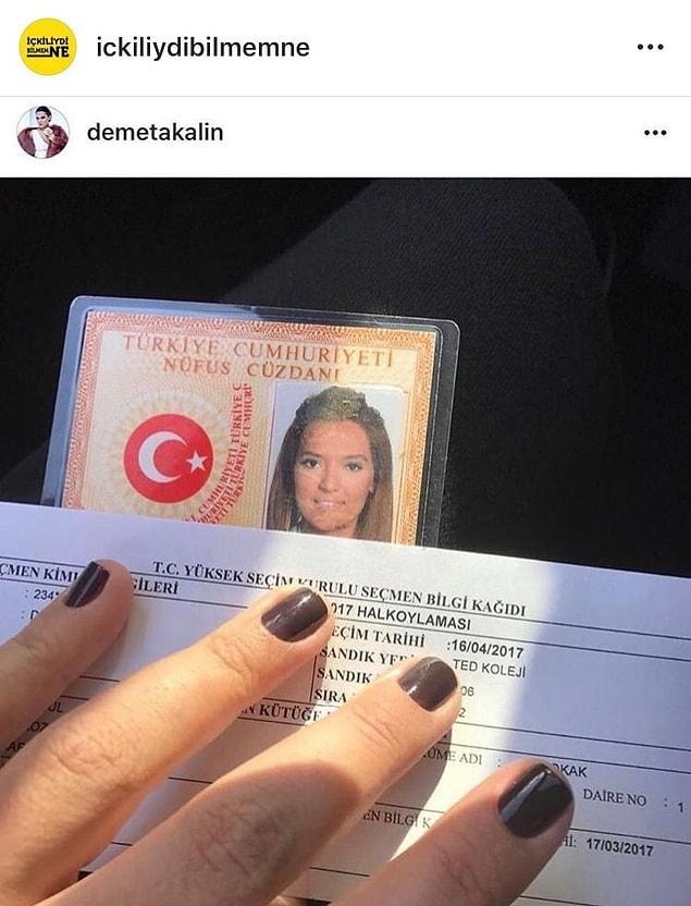3. You are too famous to vote in devlet okulu.