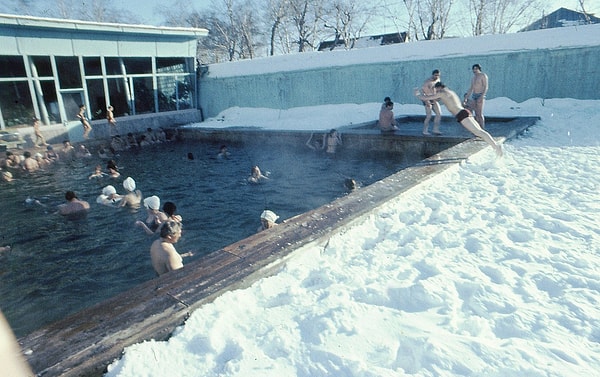 22. Термальный источник на Камчатке, 1985 год