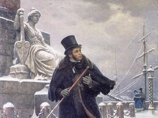 6. Пушкин коллекционировал трости, его коллекция насчитывала около 100 000 экземпляров.