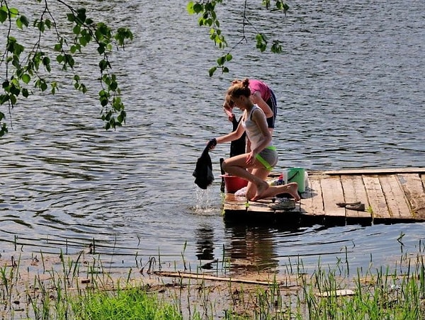 10. Ну да, не у всех сегодня есть стиральные машины 😕