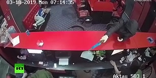 Yanı Başında Dükkan Soyulurken Kanepede Uyuyan Adam