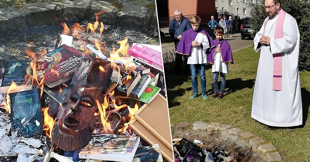 Polonyalı Rahipler Harry Potter Kitaplarını Yaktı: 'Dine Aykırı'