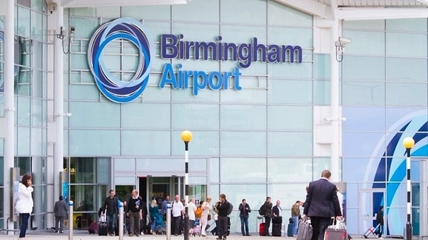 8. Аэропорт "Бирмингем" - это где?